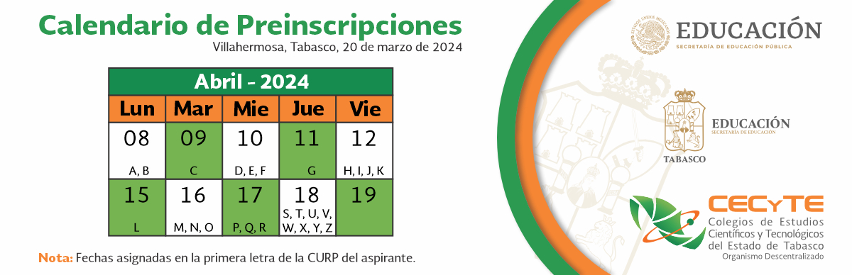 Convocatoria a pre-registro 2024                                                                                    